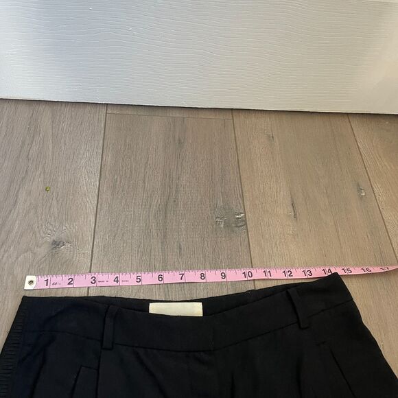 Folk Clothing black trouser pants tuxedo stripe size 1 / XS - Picture 9 of 11